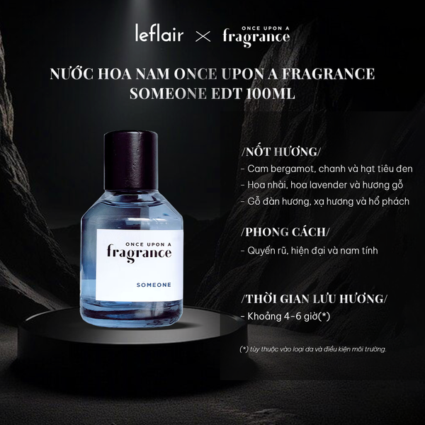 Nước hoa Nam ONCE UPON A FRAGRANCE SOMEONE EDT 100ml