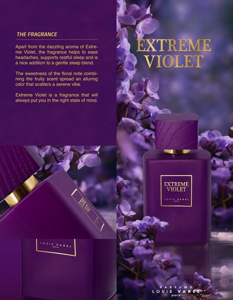 Nước Hoa Unisex EXTREME VIOLET EDP 100ml