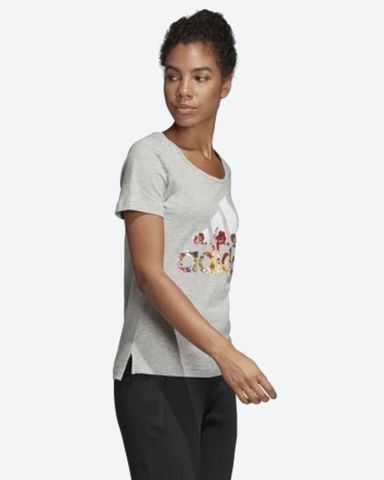 Áo Thun Nữ Heather Bos Flower Grey - DV2996