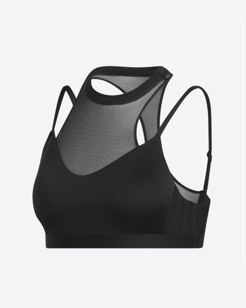 Áo Sport Bra All Me 3-Stripes Mesh