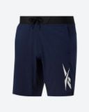 Quần Đùi Tập Luyện Nam Reebok Ts Textured Epic Short (BLUE, M)