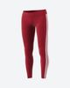 Quần Legging Tập Luyện Nữ Solid 3 Stripes Maroon