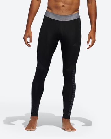 Quần Legging Nam Alphaskin Graphic Long Tights Black