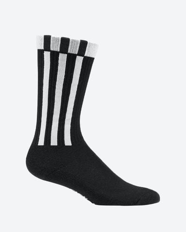 Vớ Thể Thao Unisex 3S Đen Sọc