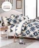 Bộ Chăn Ga Gối Mow Preppy Microtex 160X200X30Cm