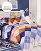 Bộ Chăn Ga Gối Mow Preppy Microtex 160X200X30Cm