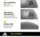 BÓNG ADIDAS 65CM ADBL-11246GR