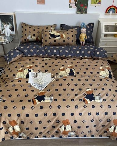 Bộ Drap Bọc Mow Preppy 160X200X30Cm