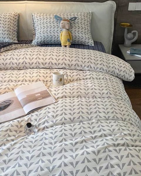 Bộ Drap Bọc Mow Preppy 160X200X30Cm