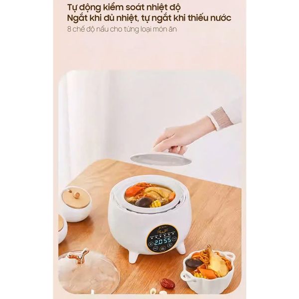 Nồi Nấu Chậm 2 Tầng Đa Năng Joou SLC08