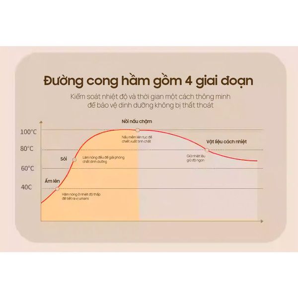 Nồi Nấu Chậm 2 Tầng Đa Năng Joou SLC08