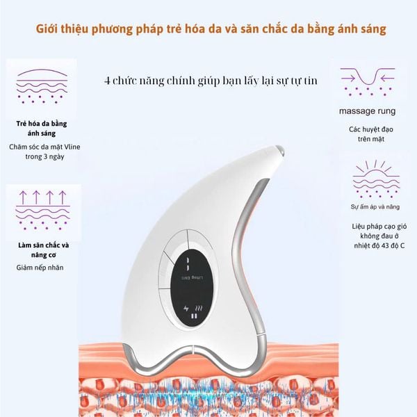 Máy massage nâng cơ trẻ hóa da JOOU G3 Công nghệ EMS & Ánh Sáng Sinh Học