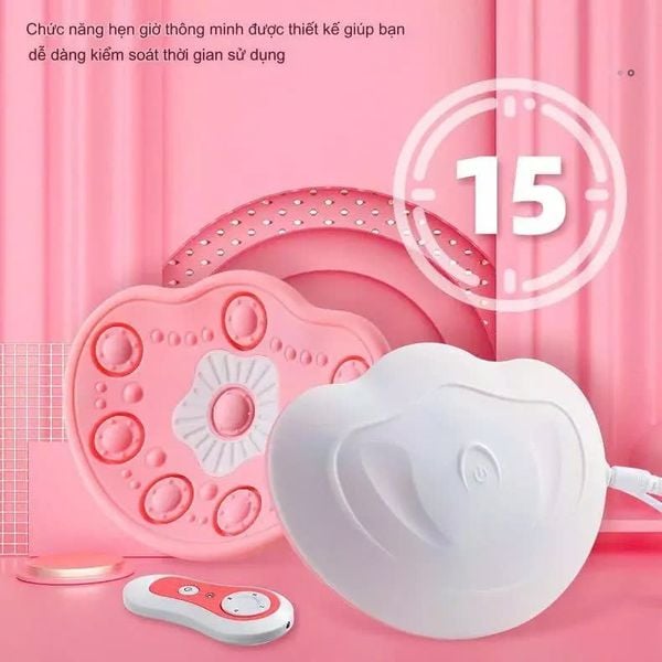 Máy Massage Nở Ngực JOOU DS-8802 Tia Hồng Ngoại, chườm ấm