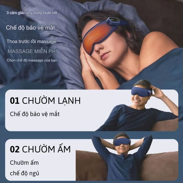 Máy Massage Giảm Mỏi Mắt Thông Minh Joou E23