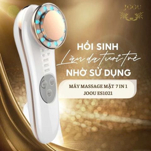 Máy Massage Mặt JOOU ES1021 Ion âm dương, Ánh sáng sinh học