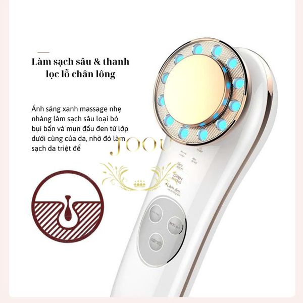 Máy Massage Mặt JOOU ES1021 Ion âm dương, Ánh sáng sinh học