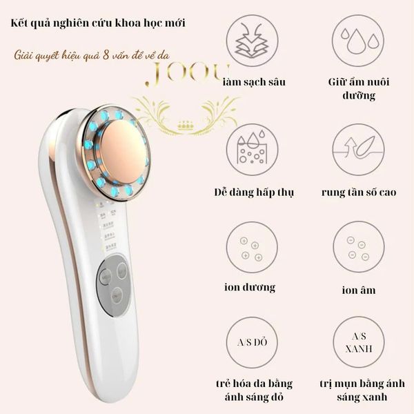 Máy Massage Mặt JOOU ES1021 Ion âm dương, Ánh sáng sinh học
