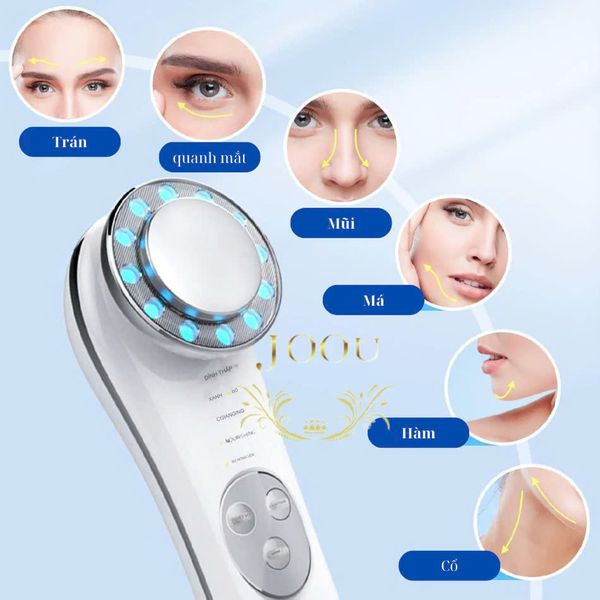 Máy Massage Mặt JOOU ES1021 Ion âm dương, Ánh sáng sinh học