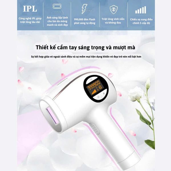 Máy Triệt Lông Vĩnh Viễn Cao Cấp 2 trong 1 JOOU IPL A902 Đèn Thạch Anh A+