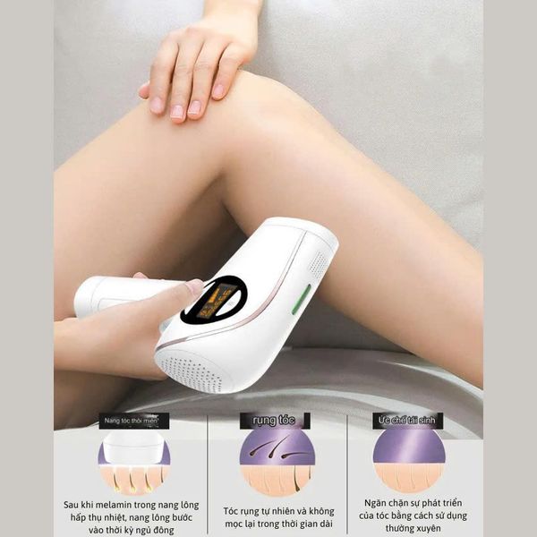 Máy Triệt Lông Vĩnh Viễn Cao Cấp 2 trong 1 JOOU IPL A902 Đèn Thạch Anh A+