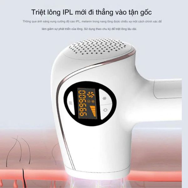 Máy Triệt Lông Vĩnh Viễn Cao Cấp 2 trong 1 JOOU IPL A902 Đèn Thạch Anh A+