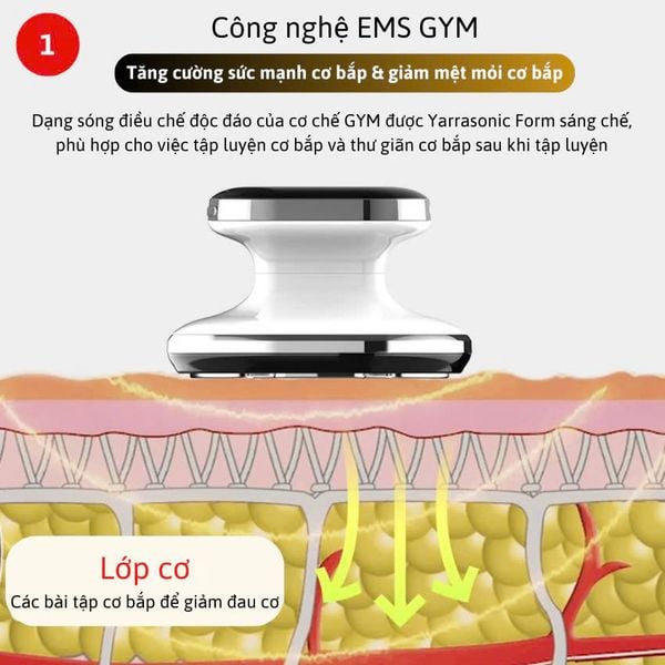 Thiết bị giảm béo Cao Cấp Ánh sáng Màu RF, EMS Joou ES1201