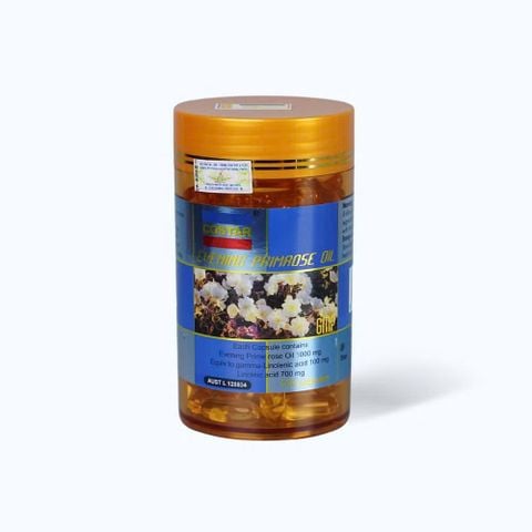 Tinh dầu hoa anh thảo Costar Evening Primrose Oil hỗ trợ nội tiết tố nữ (100 viên)