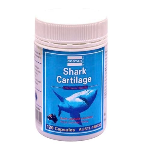Viên uống Costar Shark Cartilage tăng dịch khớp, ngừa thoái hóa khớp (120 viên)
