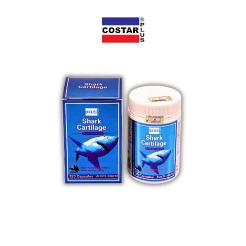 Viên uống Costar Shark Cartilage tăng dịch khớp, ngừa thoái hóa khớp (120 viên)