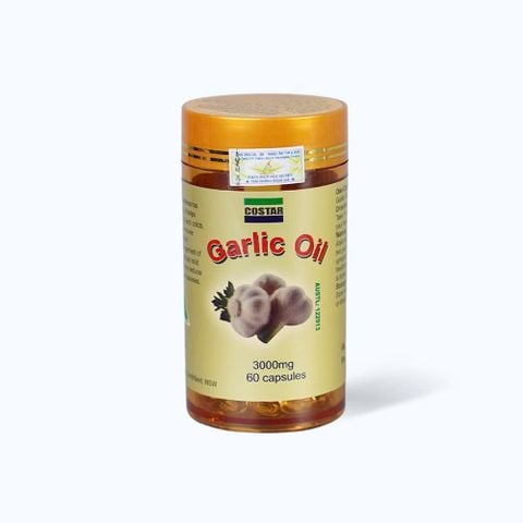 Viên uống Costar Garlic Oil tinh dầu tỏi hỗ trợ tăng cường đề kháng (60 viên)