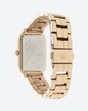 Đồng Hồ Nữ Analog Mặt Chữ Nhật Rose Gold 30mm