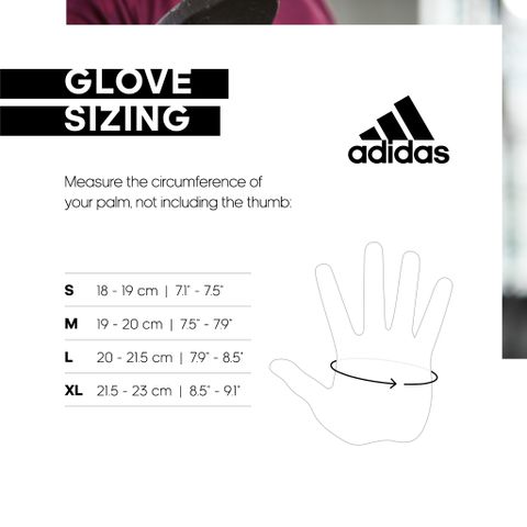 GĂNG TAY THỂ THAO ADIDAS SIZE S ADGB-1500xAB ( Nhiều Size )