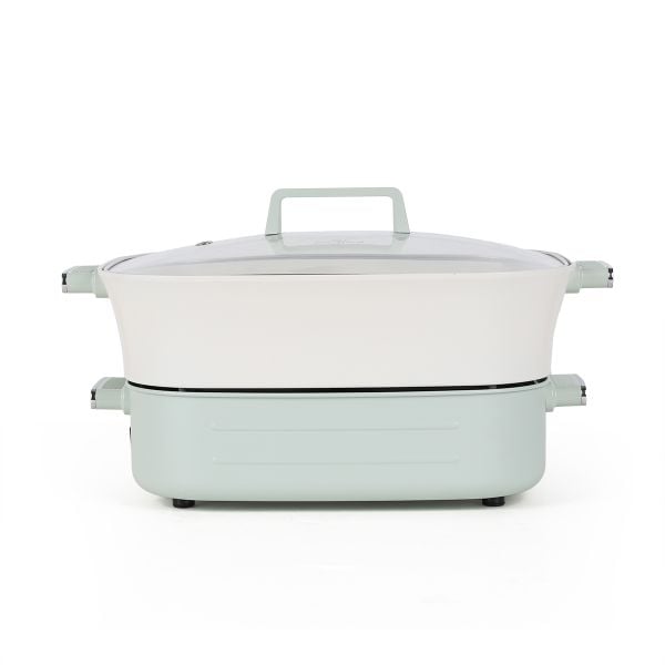 Bếp Nướng Lẩu Hai Ngăn Đa Năng Kalpen 6.5L Công Suất 2200W