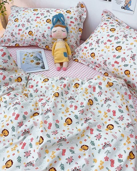 Bộ Drap & Chăn Chần Cotton Bygu 160X200 (5 Món) 0004