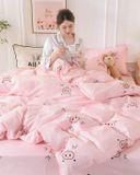 Bộ Drap & Chăn Chần Cotton Bygu 160X200 (5 Món) 0004