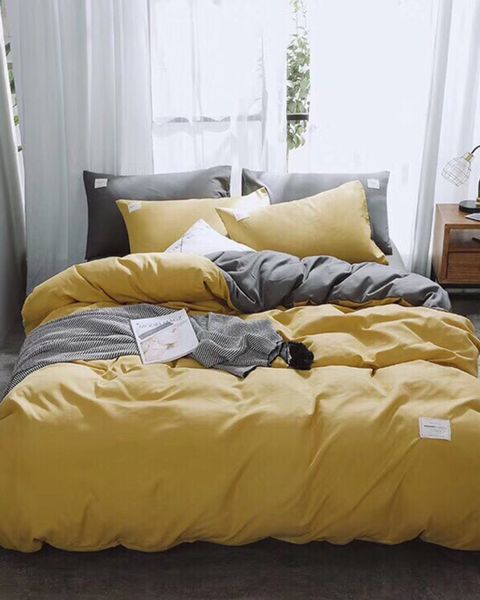 Bộ Drap & Chăn Chần Cotton Bygu 160X200 (5 Món) 1003