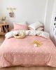 BG18P-Bộ Drap & Chăn Chần Cotton Bygu 180X200 (5 Món)