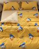 BG18P-Bộ Drap & Chăn Chần Cotton Bygu 180X200 (5 Món)
