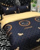 BG18P-Bộ Drap & Chăn Chần Cotton Bygu 180X200 (5 Món)