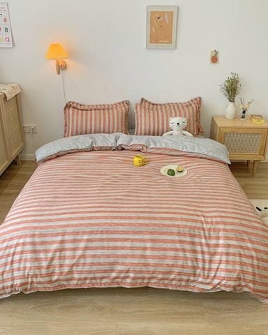 Bộ Drap & Chăn Cotton Bygu 180X200 (5 Món) - BG18S