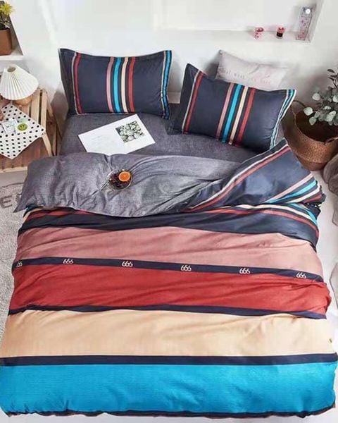Bộ Drap & Chăn Cotton Bygu 180X200 (5 Món) - BG18S