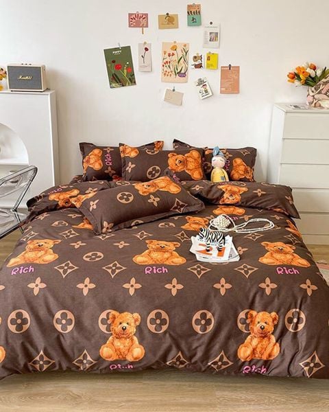 Bộ Drap & Chăn Cotton Bygu 180X200 (5 Món) - BG18S