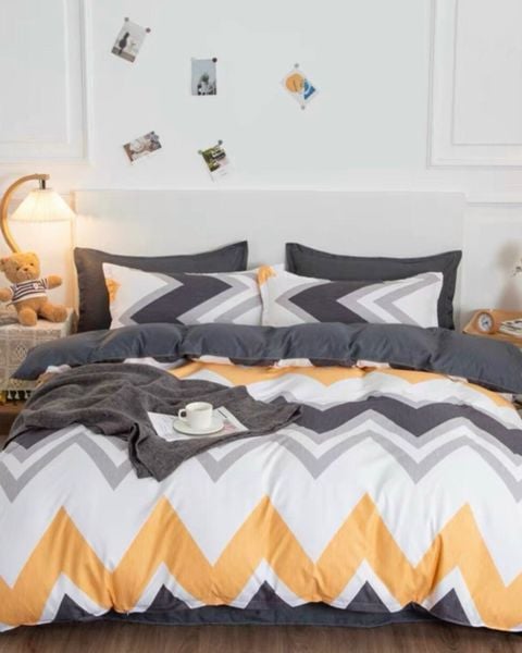 Bộ Drap & Chăn Cotton Bygu 180X200 (5 Món) - BG18S