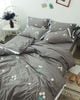 BGF16CT - Bộ Drap & Vỏ Chăn Cotton Thêu Hoa Bygu Florent 160X200Cm Ct015 (CT015)