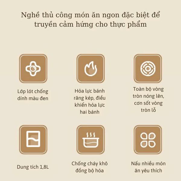 Nồi Lẩu Mini 2 tầng JOOU DRG-18A6