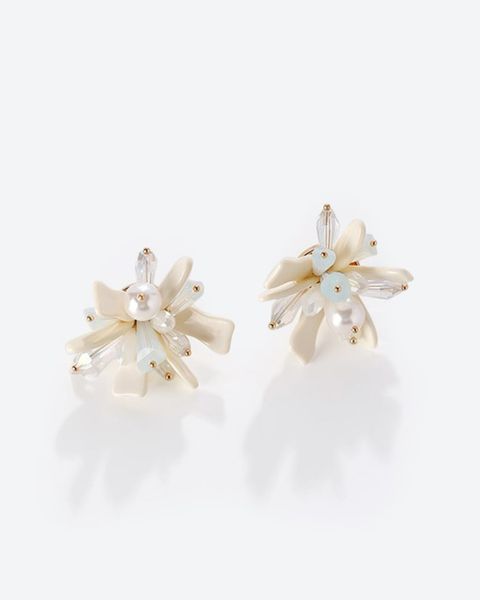 Bông tai thời trang Korea Style - Khối hoa