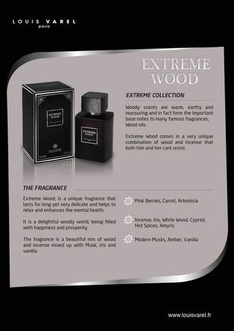 Nước Hoa Unisex EXTREME WOOD EDP 100ml