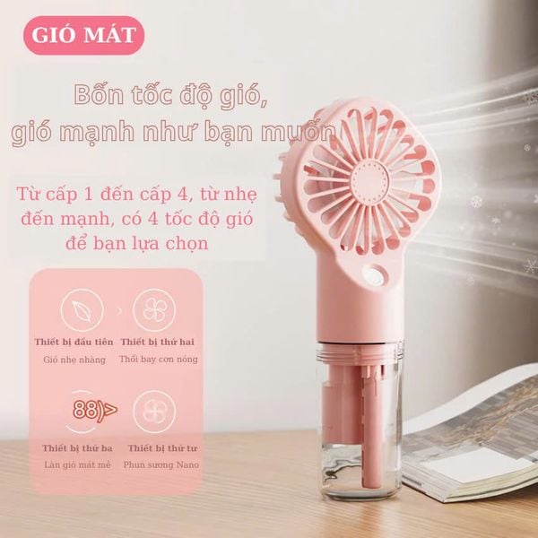 Quạt hơi nước mini cầm tay JOOU F2