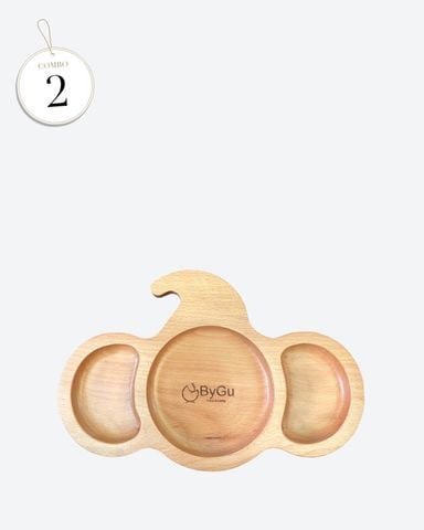 Combo 2 Khay Gỗ Óc Chó Tròn Đa Năng 20x30