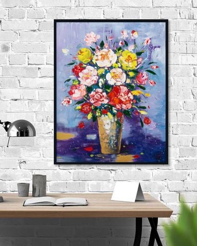 Tranh Sơn Dầu Vẽ Tay 